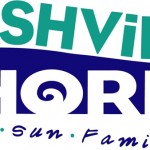 Nashville shores water park logo.